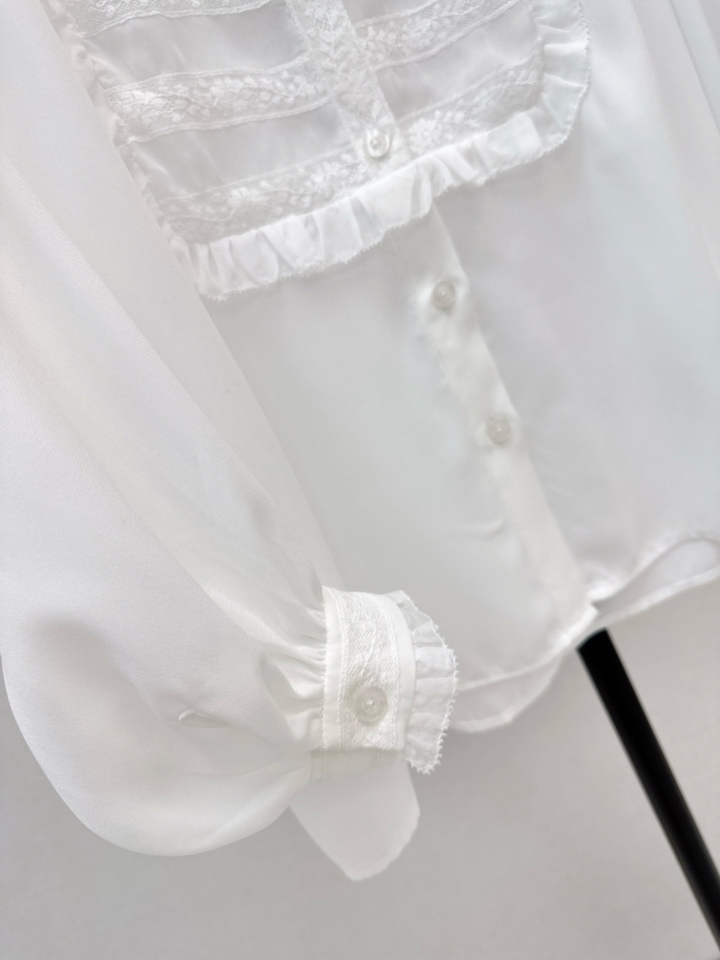 Val 25ss ruffle shirt
