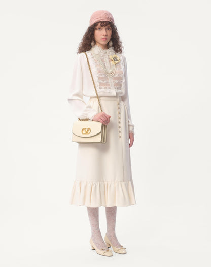 Val 25ss ruffle shirt