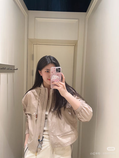 Mo 25ss cargo hooded jacket