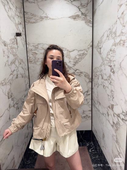 Mo 25ss cargo hooded jacket