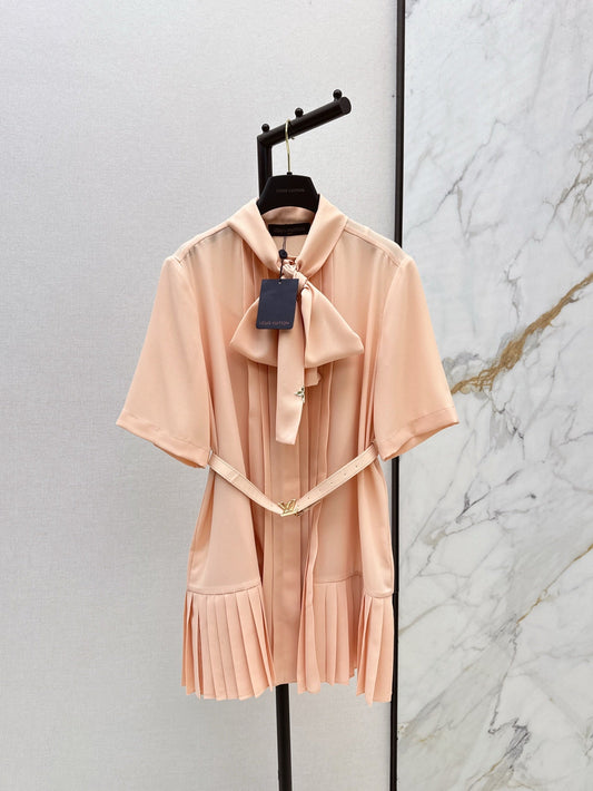 L 25ss ruffle dress