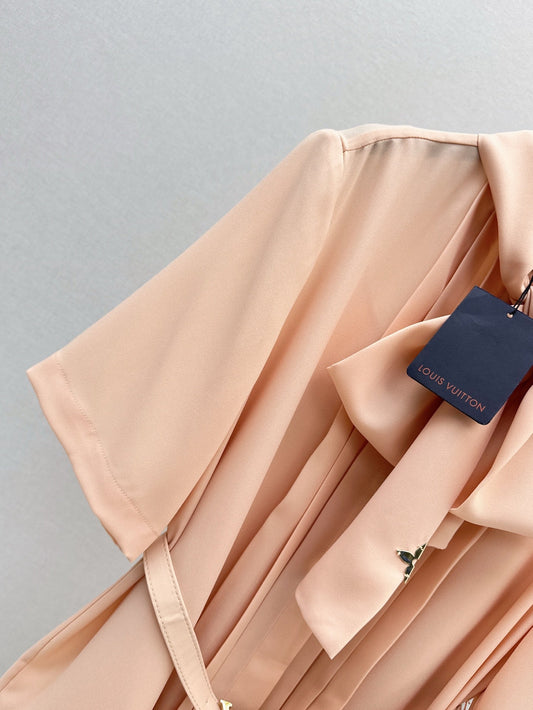 L 25ss ruffle dress
