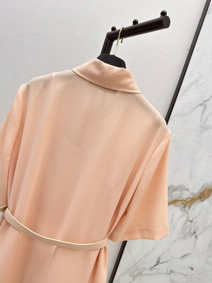 L 25ss ruffle dress
