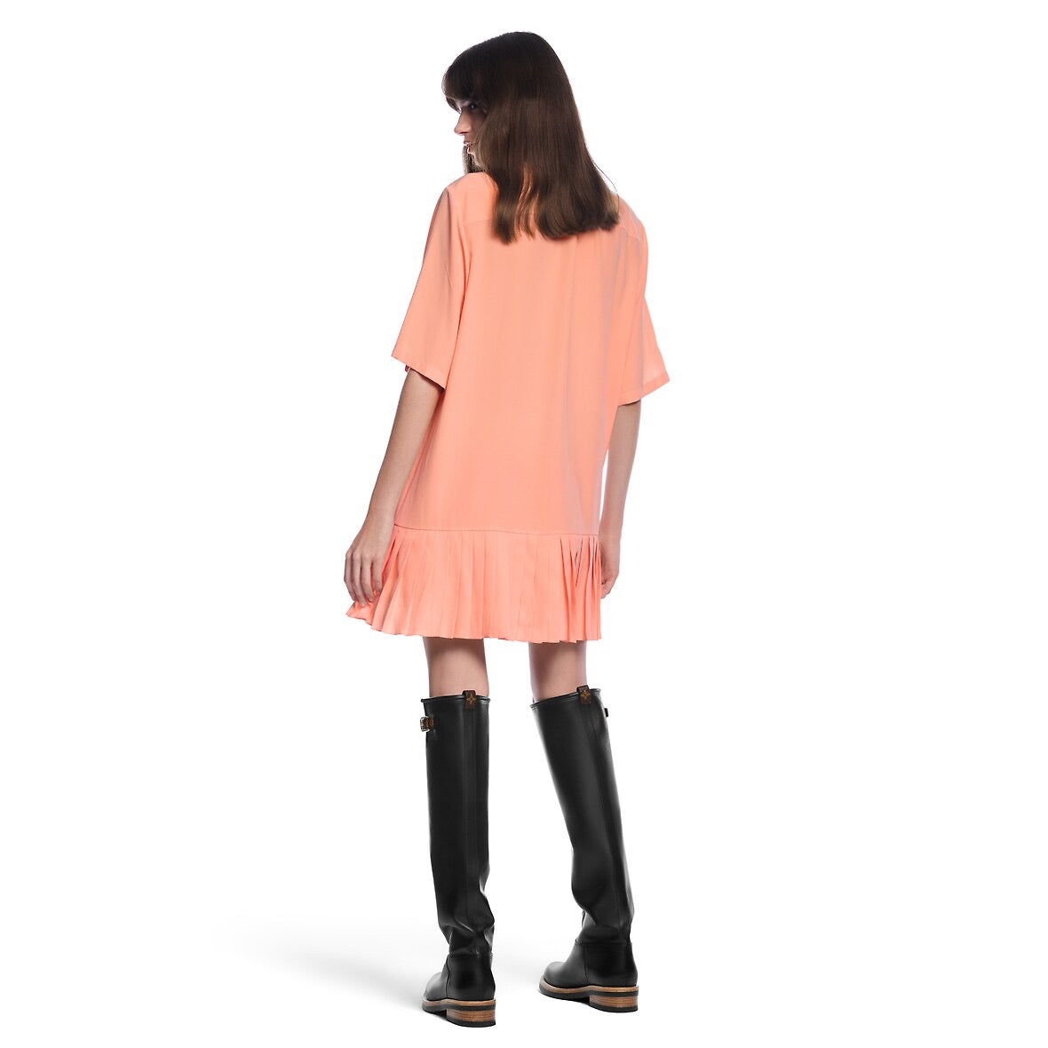 L 25ss ruffle dress
