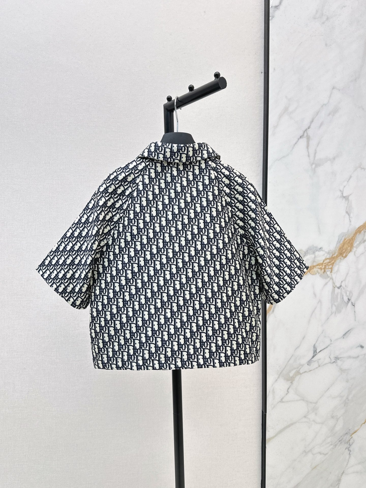 D 25ss jacquard smock shirt