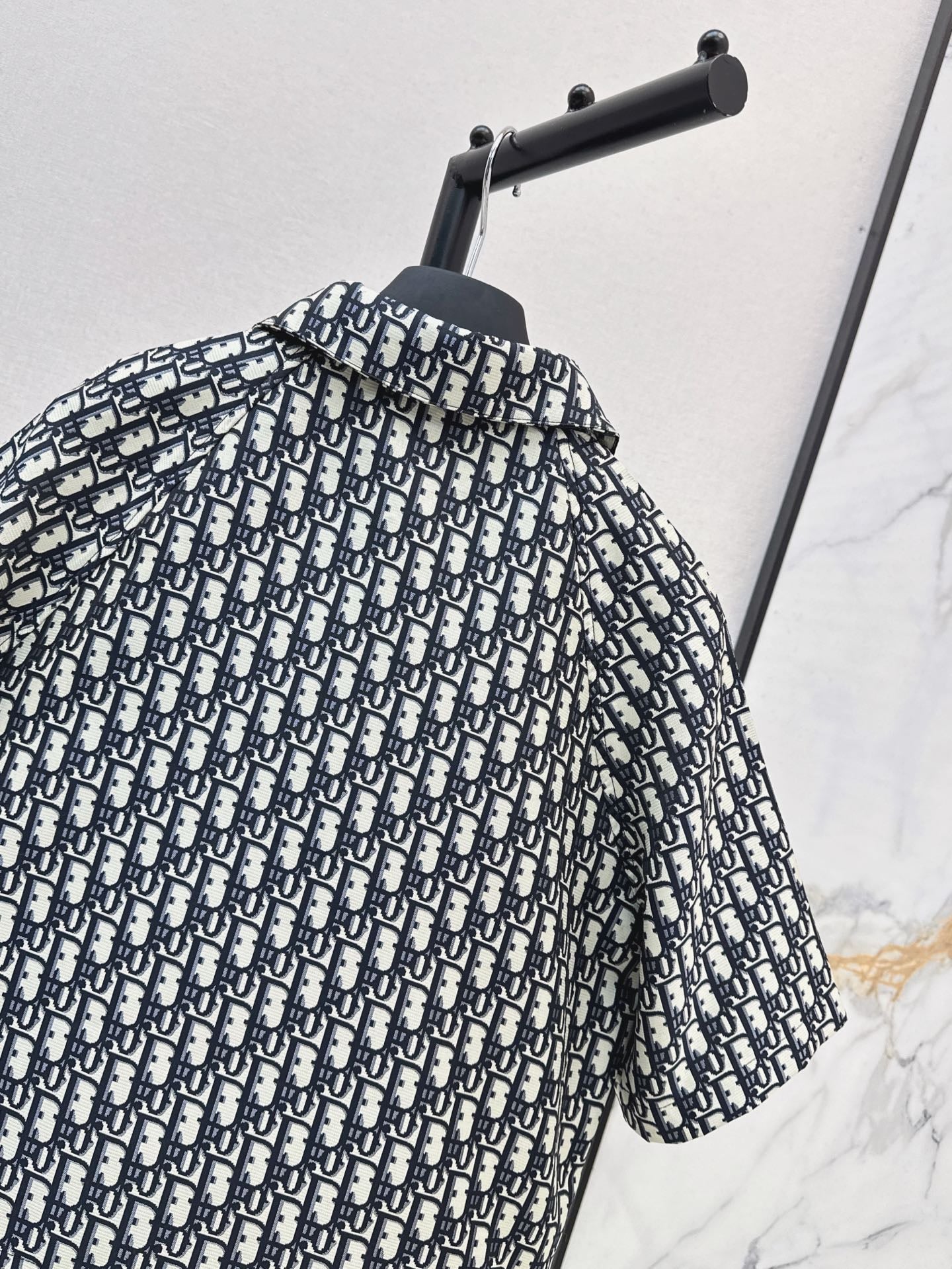 D 25ss jacquard smock shirt