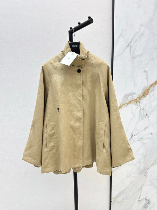 D 25ss Linen loose fit jacket