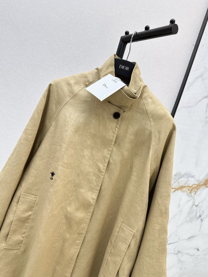 D 25ss Linen loose fit jacket