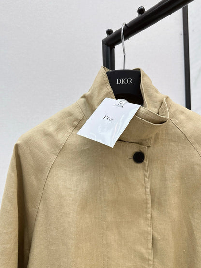 D 25ss Linen loose fit jacket