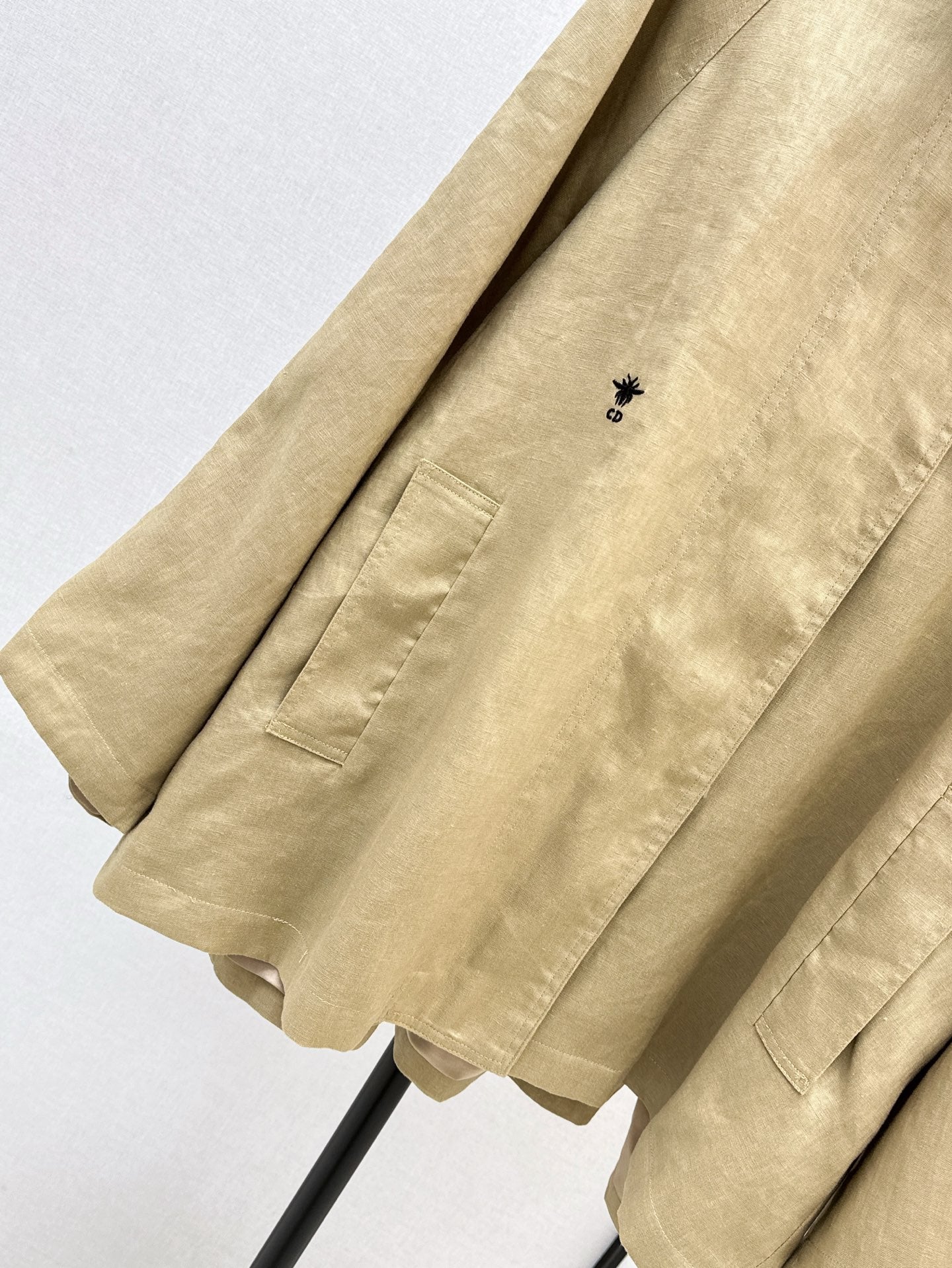 D 25ss Linen loose fit jacket