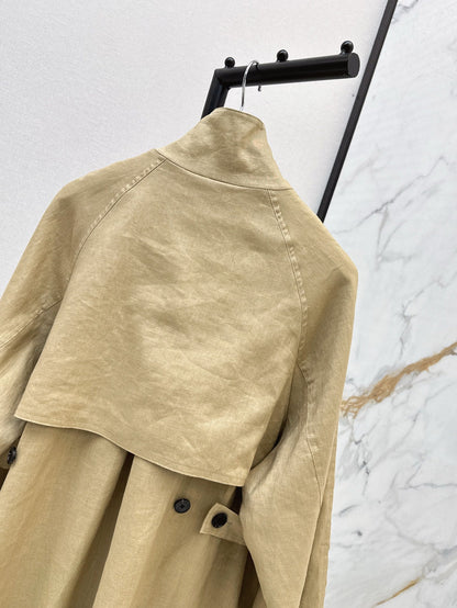 D 25ss Linen loose fit jacket