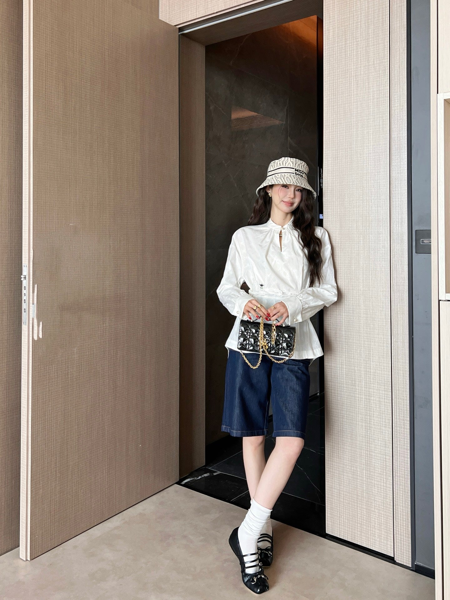 D 25ss denim short