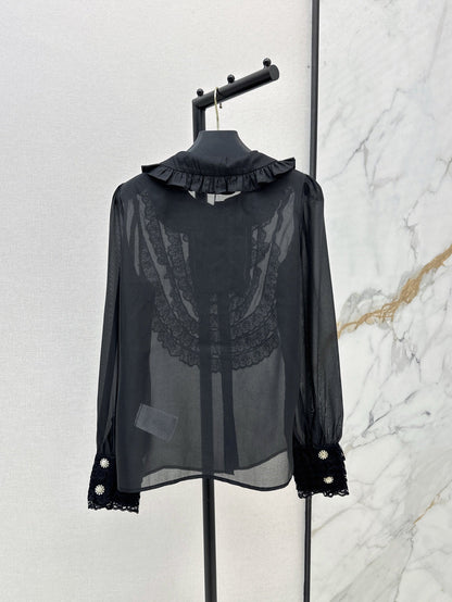 Vali 25ss lace shirt