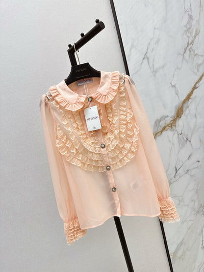 Val 25ss lace shirt