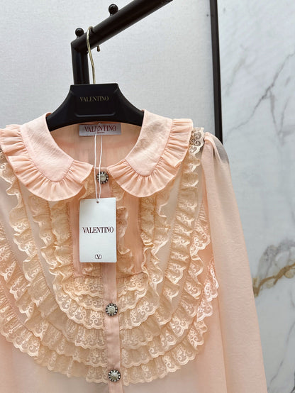 Val 25ss lace shirt
