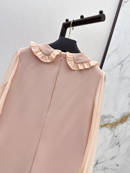 VA 25ss ruffle lace dress