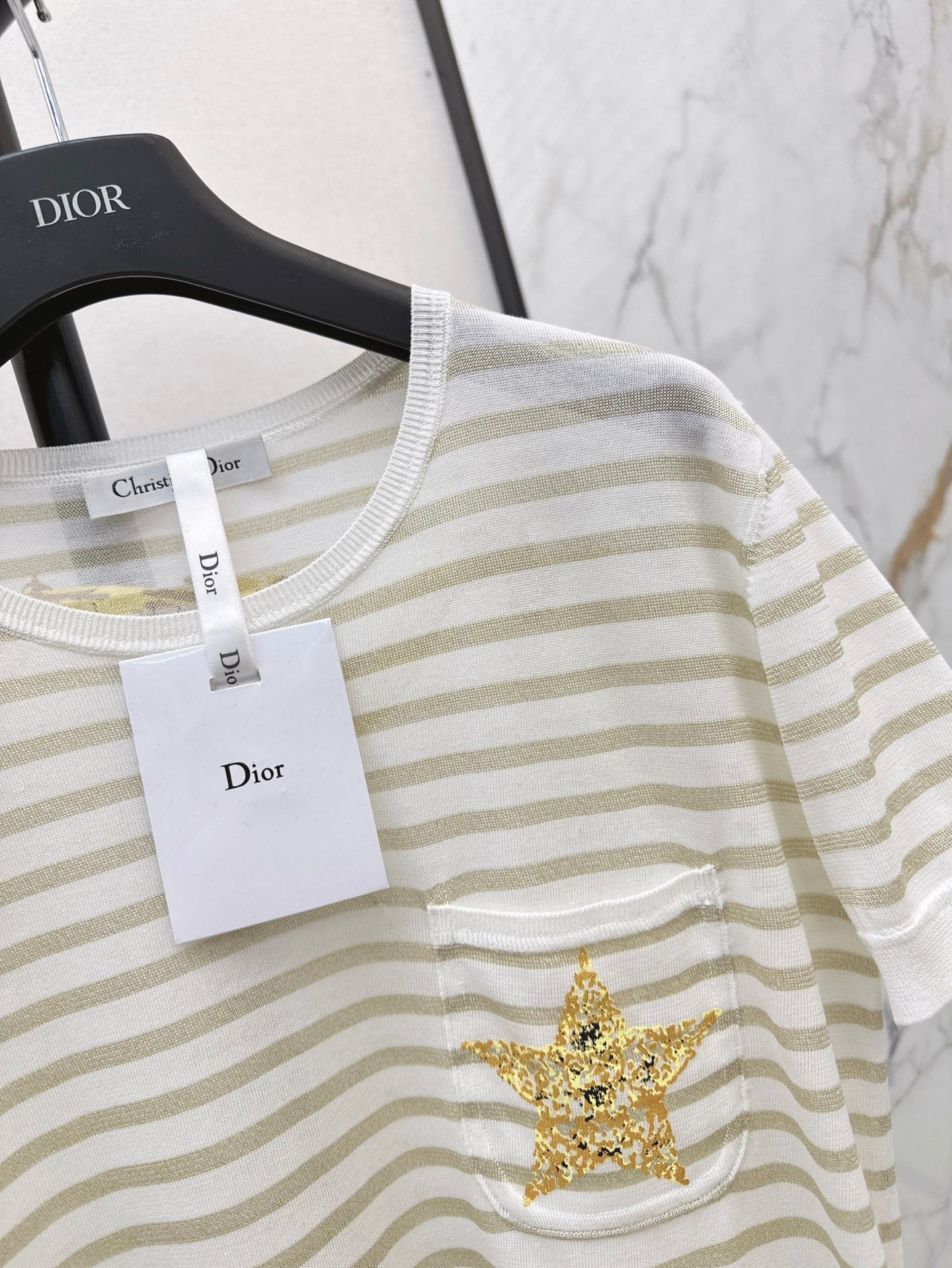 D 25ss embroidered t-shirt