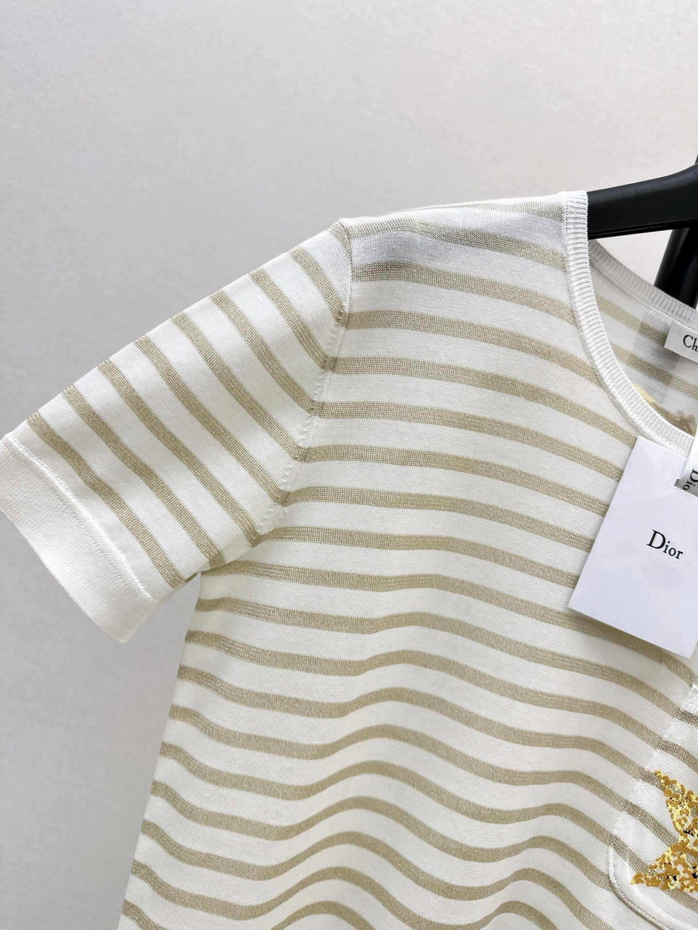 D 25ss embroidered t-shirt