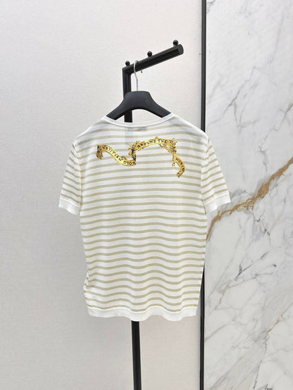 D 25ss embroidered t-shirt