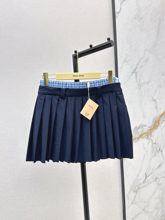 M 25ss pleated skirt