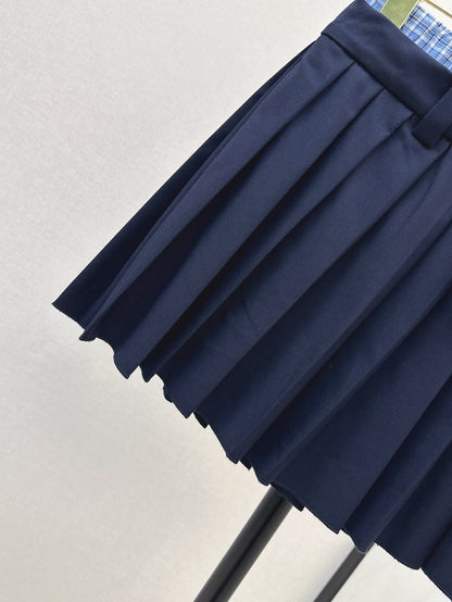 M 25ss pleated skirt