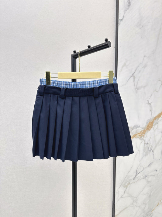 M 25ss pleated skirt