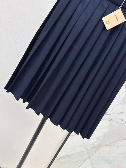 M 25ss pleated skirt