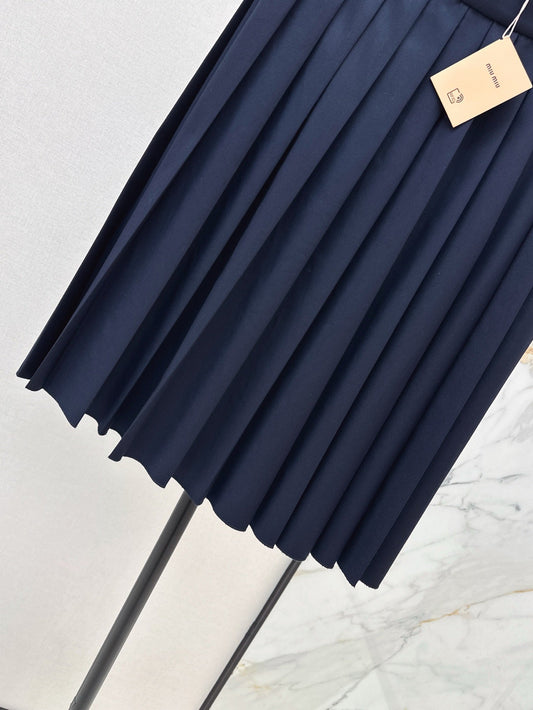 M 25ss pleated skirt