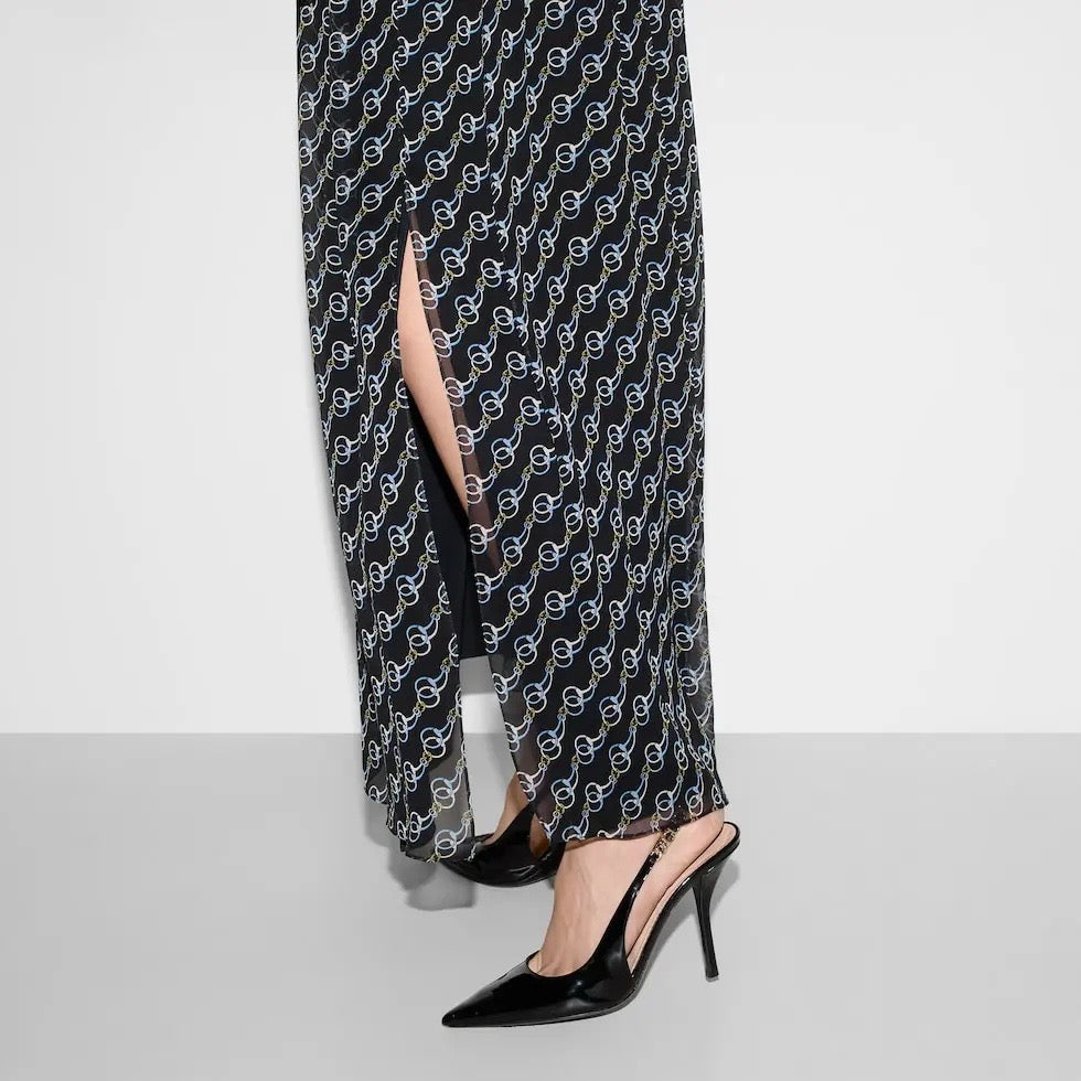G 25ss printed skirt