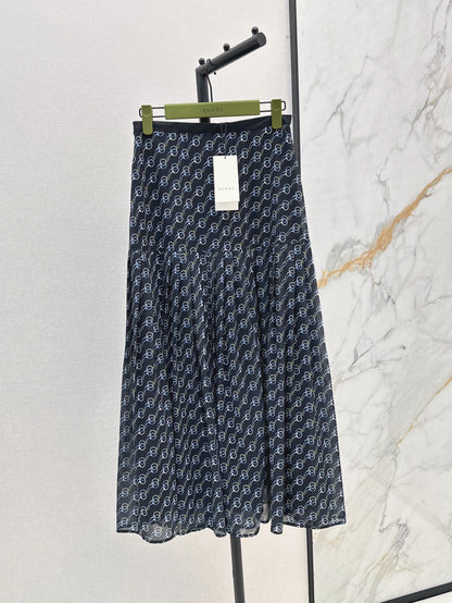 G 25ss printed skirt