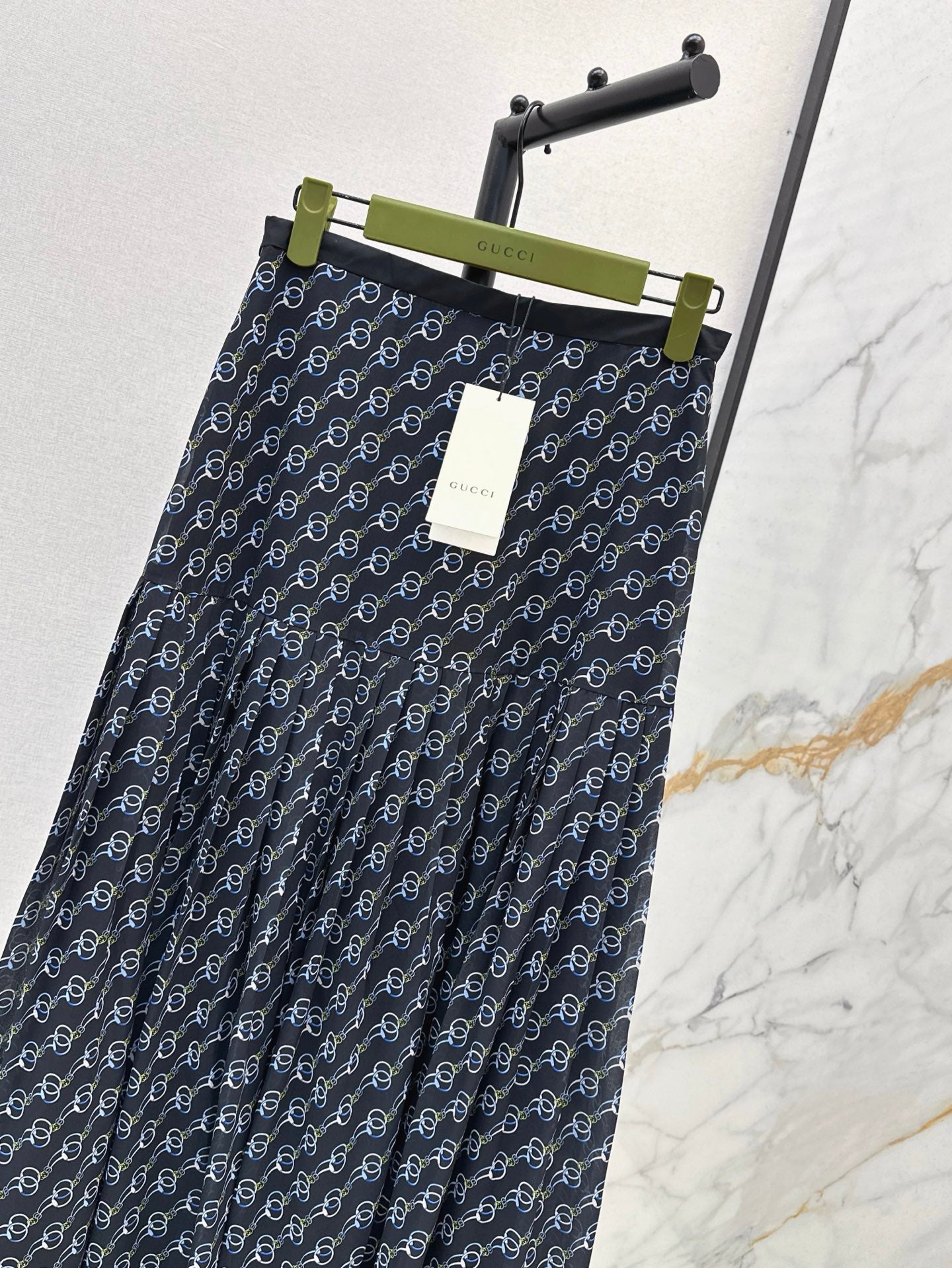 G 25ss printed skirt