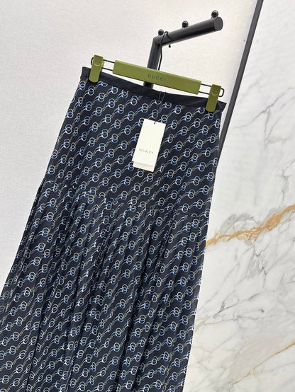 G 25ss printed skirt