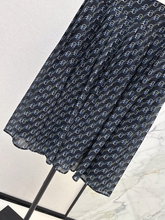 G 25ss printed skirt