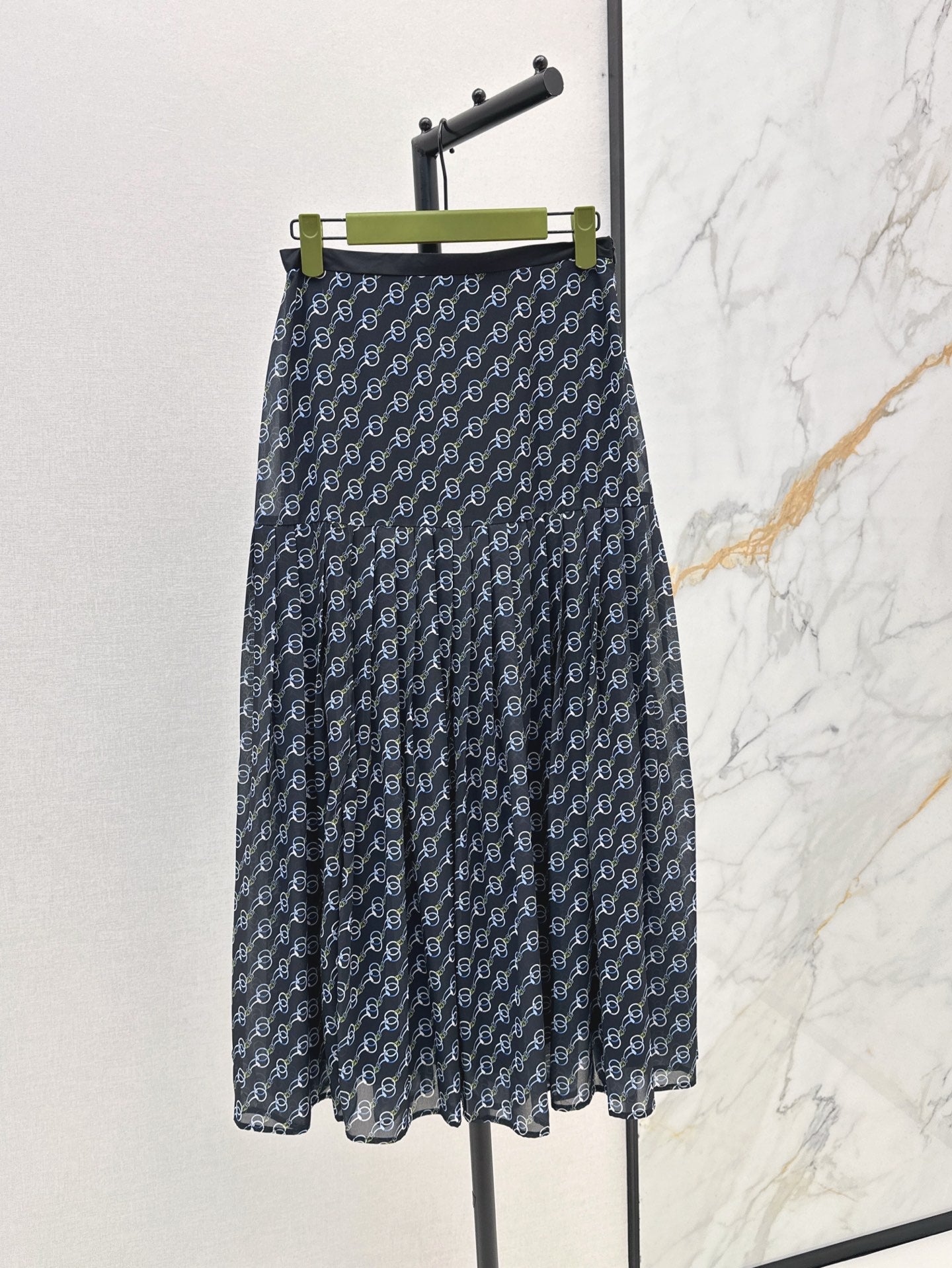 G 25ss printed skirt