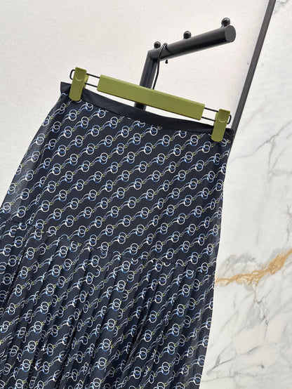 G 25ss printed skirt