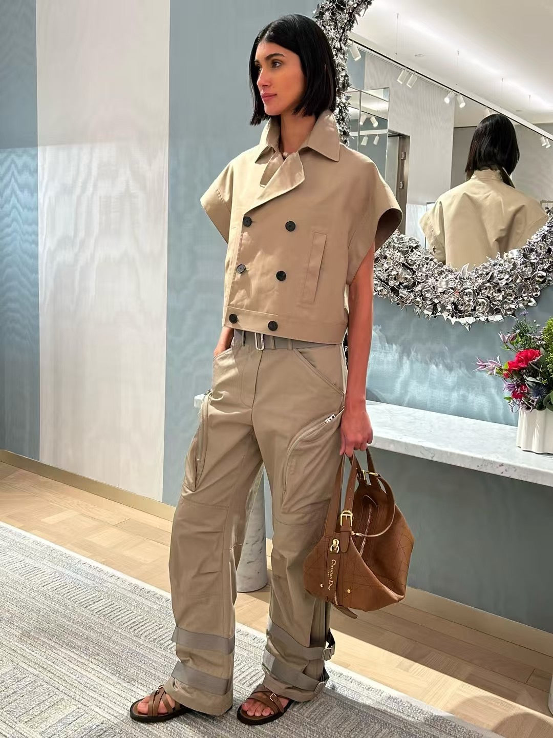 D 25ss sleeveless jacket vest