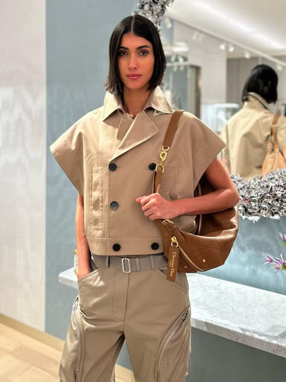 D 25ss sleeveless jacket vest