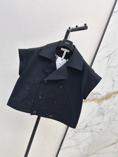 D 25ss sleeveless jacket