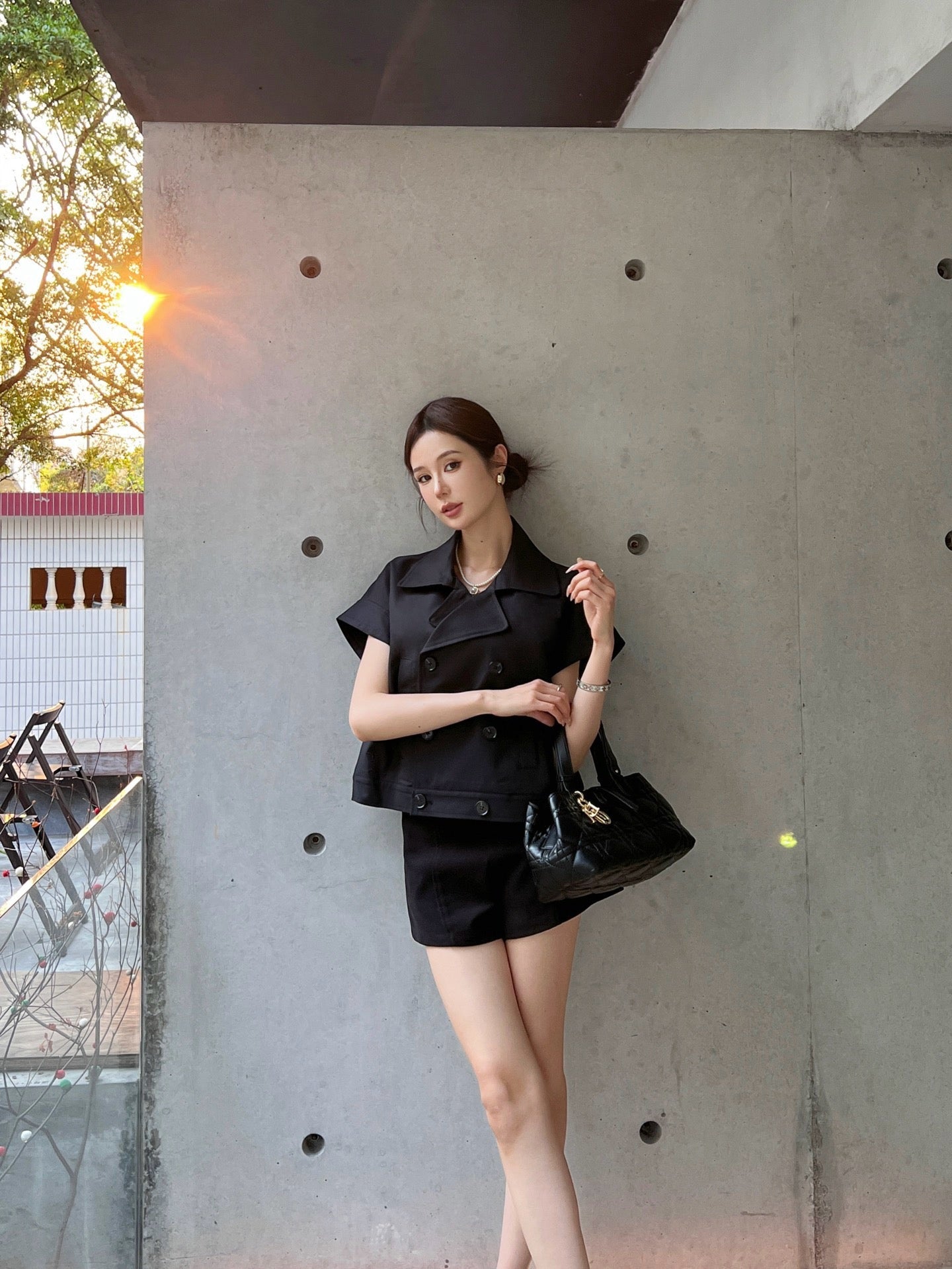 D 25ss sleeveless jacket