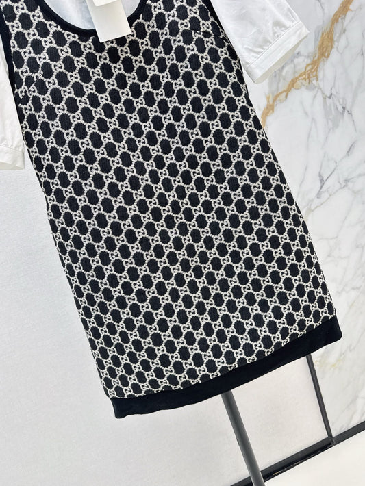 G 25ss jacquard dress
