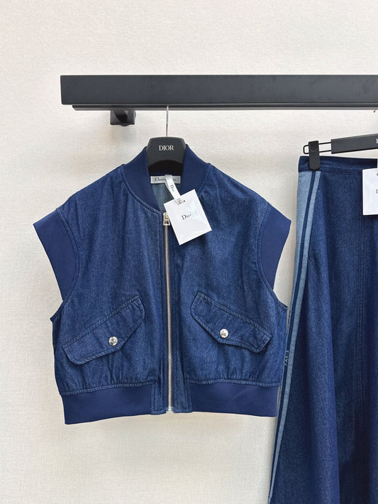 D 25ss denim vest