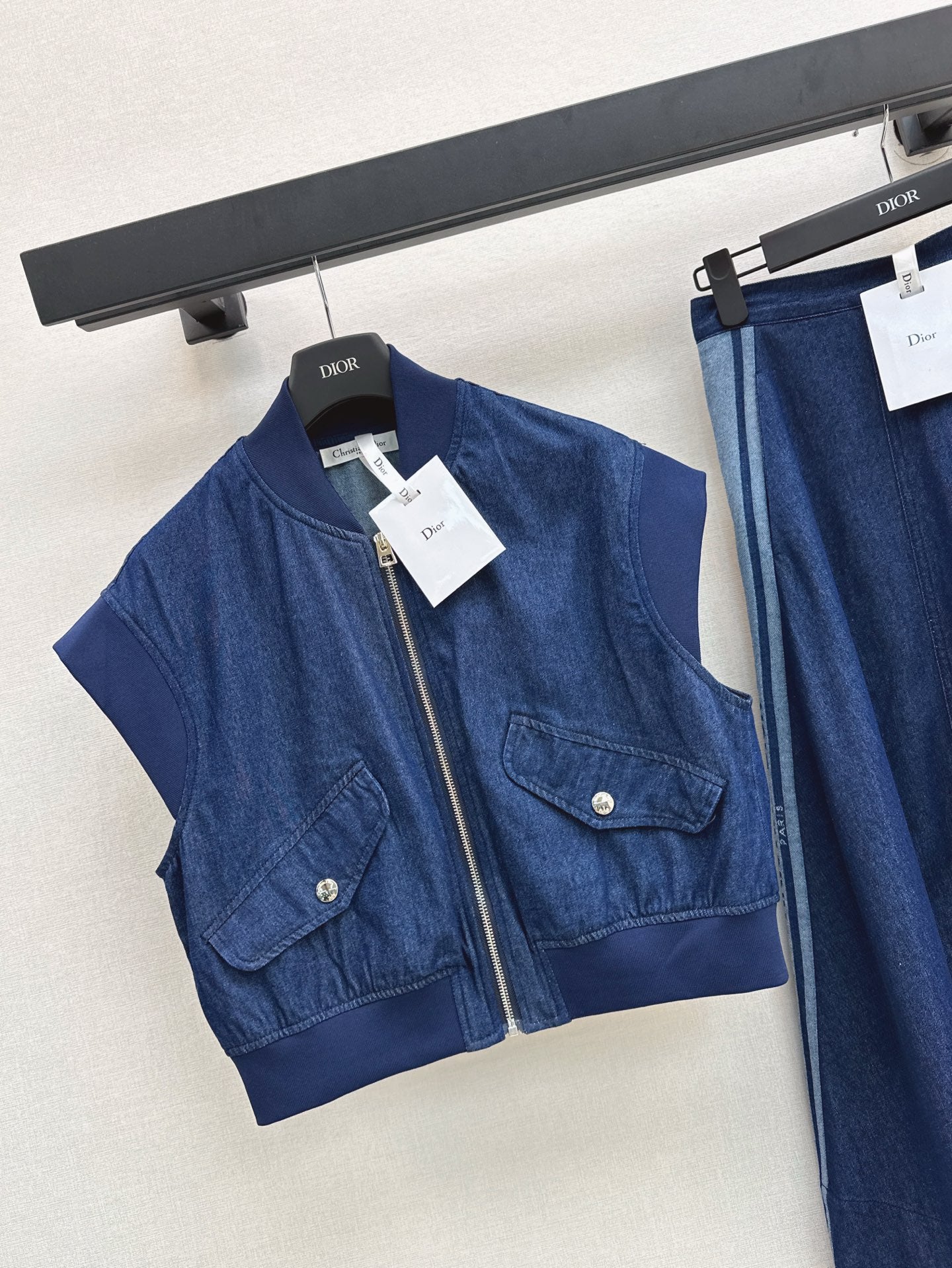 D 25ss denim vest