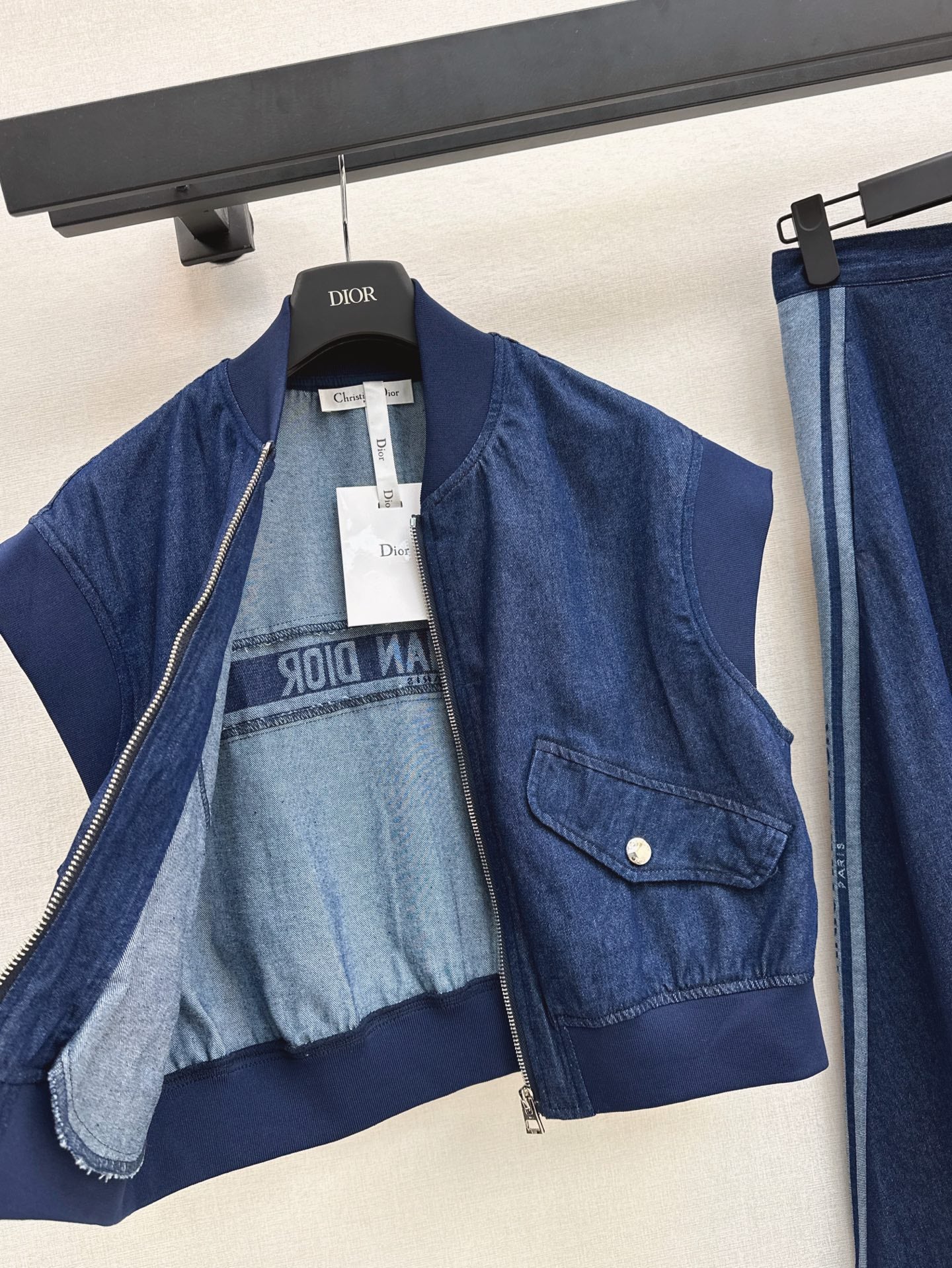 D 25ss denim vest