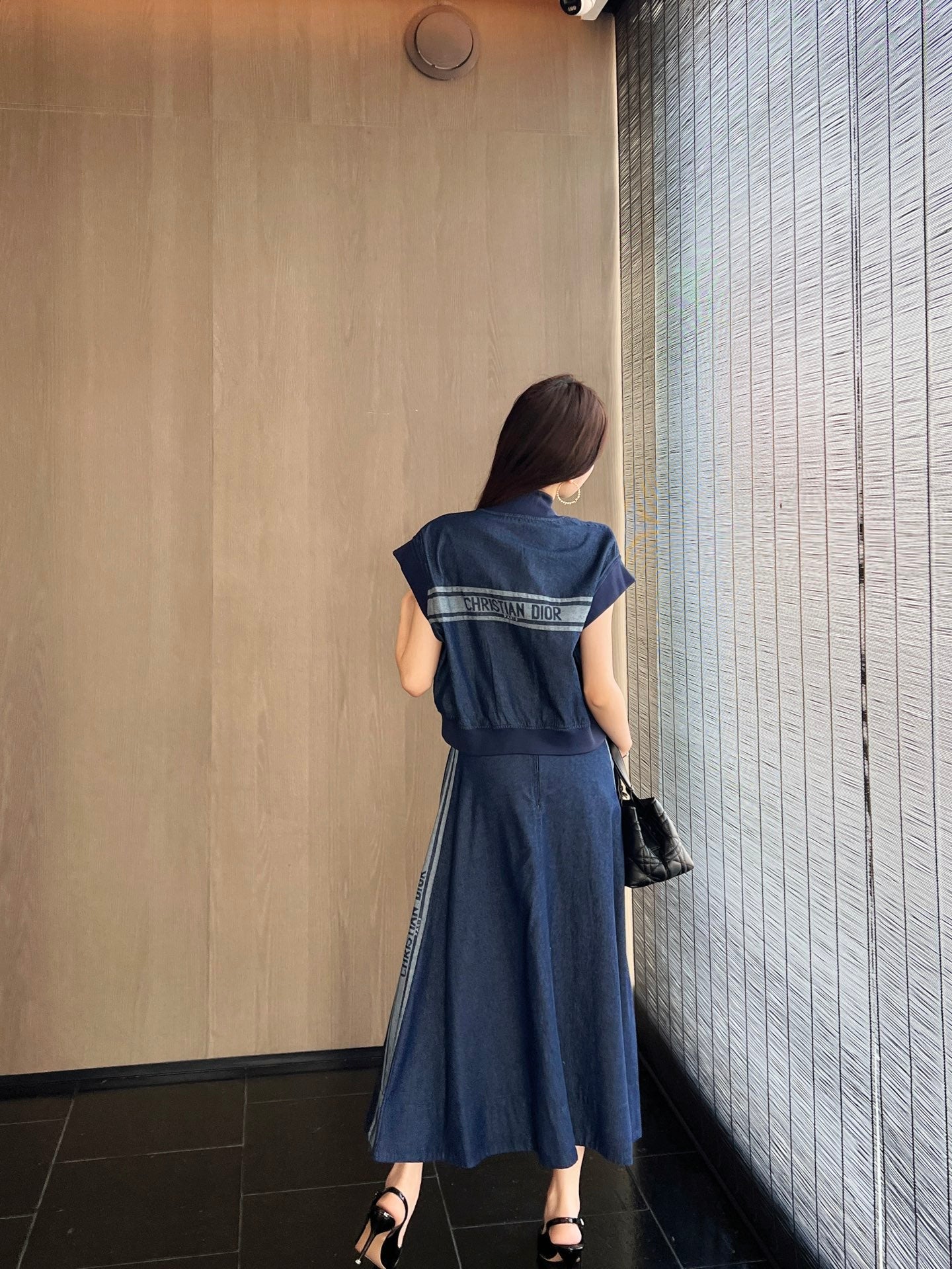 D 25ss denim vest