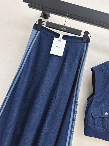 D 25ss denim skirt