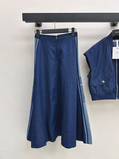 D 25ss denim skirt
