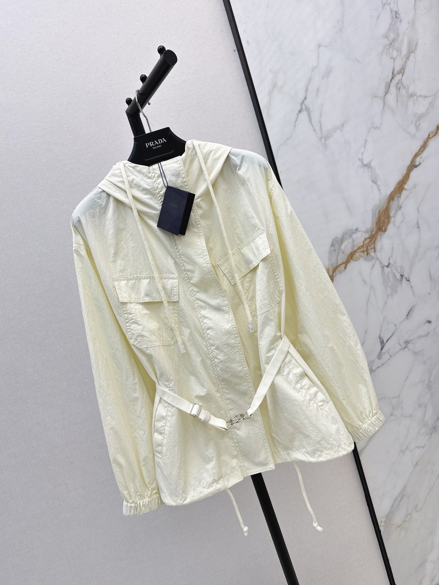 P 25SS hooded jacket