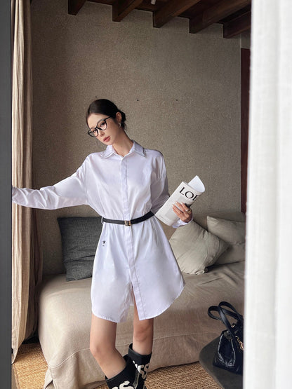 D 25ss shirt dress