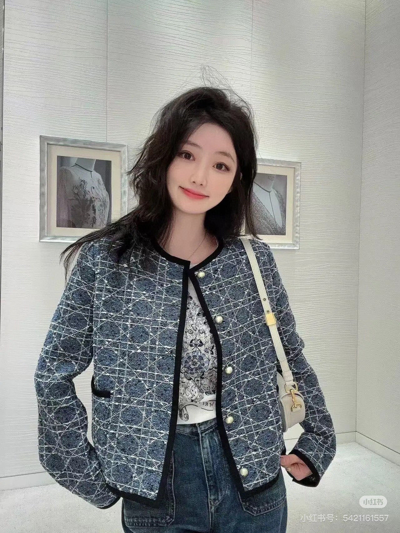 D 25ss wovem jacket