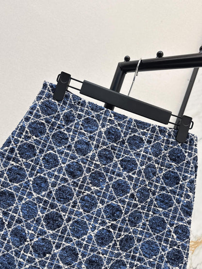D 25ss weoven skirt